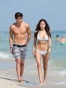 Madison Beer Bikini Camel Toe Public Beach Set Leaked