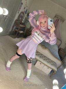 Belle Delphine Purple Crocs Full Onlyfans Set Leaked