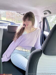 Belle Delphine Back Of The Car Pussy Tease Onlyfans Album