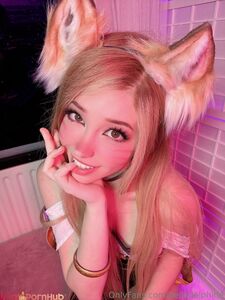 Belle Delphine Cosplay Ahri (Lol) Nude Pussy Spread Onlyfans Photos